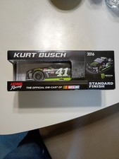 2016 Kurt Busch #41 Monster Energy Autographed 1/24 Action Diecast NASCAR