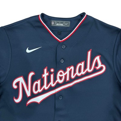 Nike Washington Nationals Blue Alternate Home Baseball Jersey