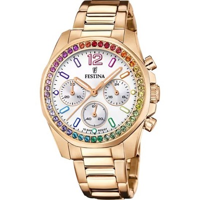 Uhr BOYFRIEND RAINBOW ROSEGOLD Festina Damen