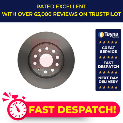 2x Brake Discs Pair Vented fits VW GOLF 2.0D Front 04 to 13 280mm Set VOLKSWAGEN