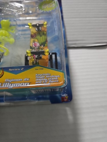 Vintage Digimon Tech Deck Finger Board Skateboard + Action Figure - Lillymon..L2 - Foto 6 di 6