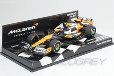 Mini Champs 1/43 McLaren F1 Team MCL38 Lando Norris Singapore GP 2024 Winner MIN