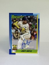 2025 Topps Series 2 Baseball Joey Ortiz “On Card” Autograph 1990 Edition