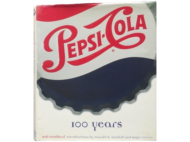 Y0311 Pepsi Cola photo book book signboard advertisement bottle bottle