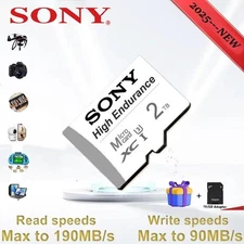 SONY Micro SD Card 2TB 512GB 256GB 128GB TF Memory Card Extreme 1TB U3 4K High