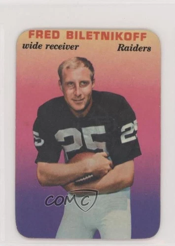 1970 Topps Super Glossy Fred Biletnikoff #32 HOF