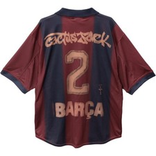 Authentic Nike FC Barcelona Travis Scott Skeleton Home Men's Size