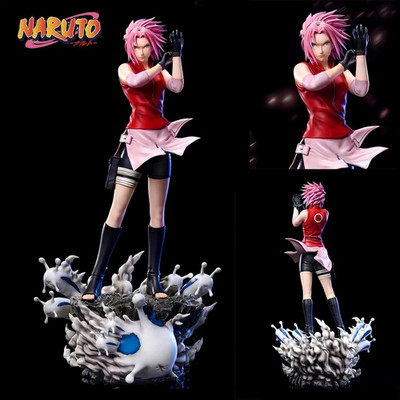 27.5cm Naruto Haruno Sakura Figure PVC Anime Action Statue Collectible Model