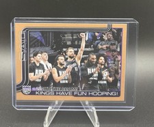 2025-26 Topps NBA Light The Beam! Gold Parallel #/2025 Sacramento Kings #295