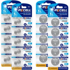 Lot CR2032 5004LC CR2450 5029LC 3V Button Coin Cell Lithium Watch Batteries