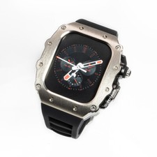 Metal Protective Case Silicon Band for Apple Watch 10 46mm 9 8 7 6 5 4 44mm/45mm