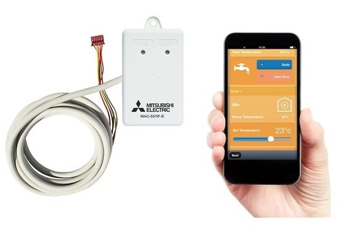 MITSUBISHI Klimaanlage MultiSplit Steuerung MELCloud WiFi Adapter MAC - 587IF-E - Afbeelding 4 van 10