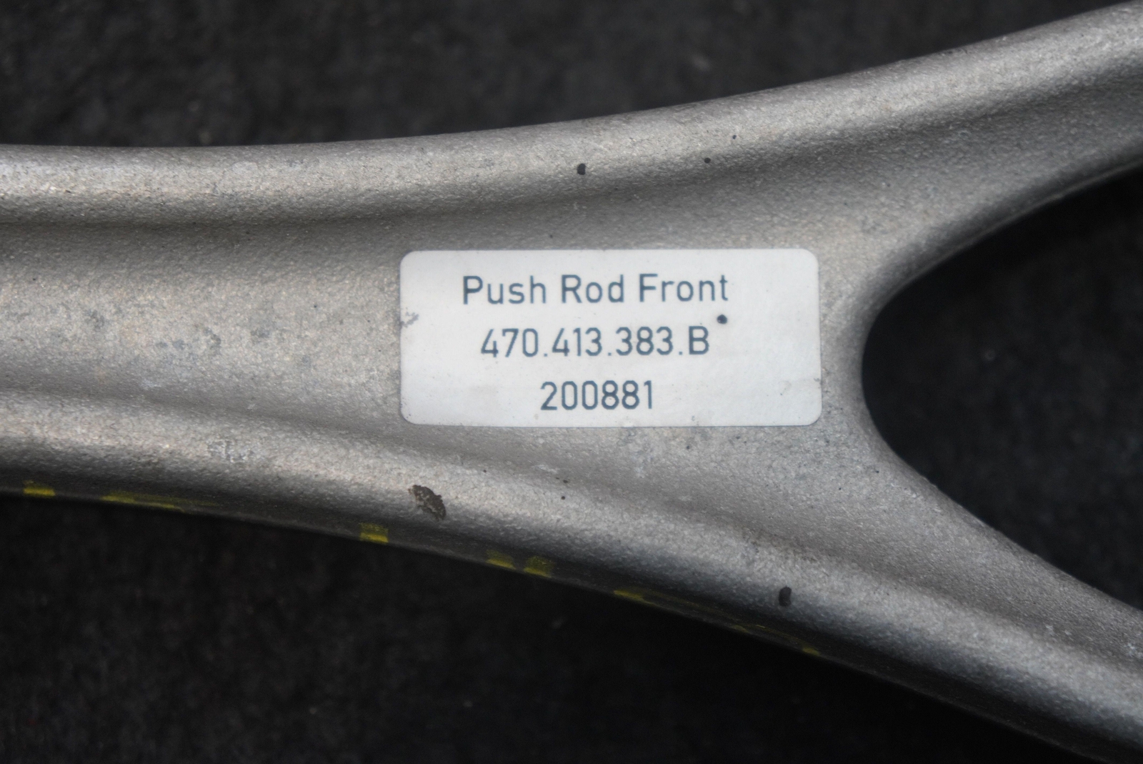 Front Lower Push Rod Control Arm 470413383B OEM Lamborghini Aventador 2015