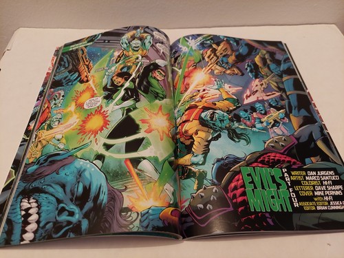 Green Lanterns Vol. 9: Evil's Might by Dan Jurgens (2019, Trade Paperback) - Foto 5 di 8