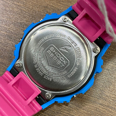 ⭐レア⭐G-SHOCK DW-5600TB-4BJF THROWBACK1983 CASIO DW-5600TB-4BJF G-SHOCK THROW BACK Pink Light Blue