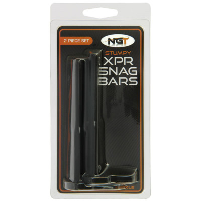  NGT 2x XPR SHORT STUMPY SNAG BARS EARS Light Version Rutensicherung