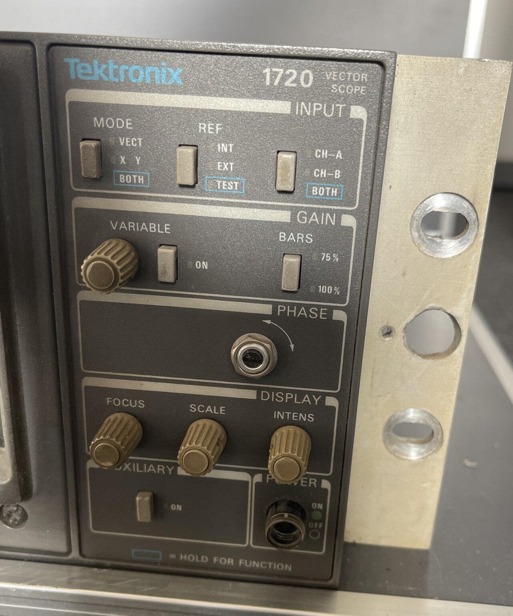 TEKTRONIX 1730 + 1731 – Moniteur De Forme D'onde – Broadcast Vidéo