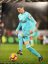 Newcastle Miguel Almiron Autographed Signed 11x14 Photo COA #1