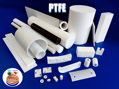 Asta In Teflon PTFE - Diametro 6 Mm, Lunghezza 1 Metro, Naturale, Resistente Fino A 260°C - Foto 8