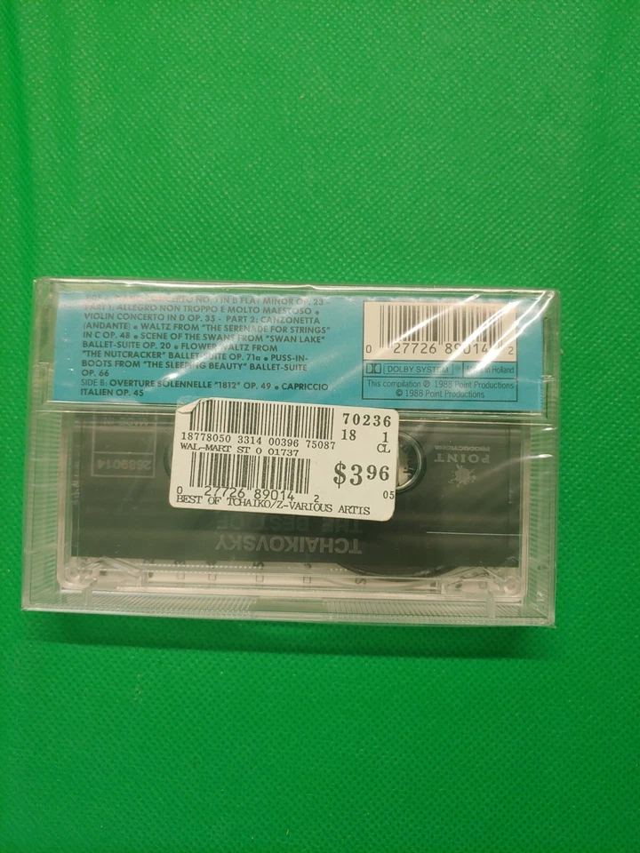 The Best of Tchaikovsky. Piano Concerto No 1 New Sealed 1988 - Image 4 of 4