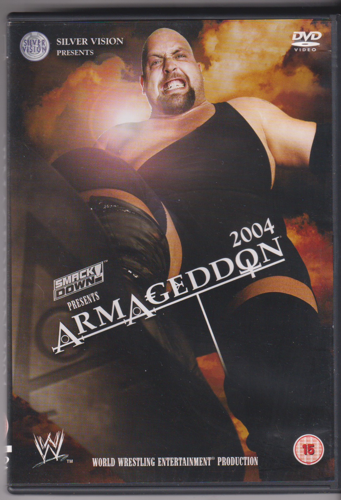 WWE Armageddon 2004 (DVD) Wrestling ... Silver Vision ... PAL