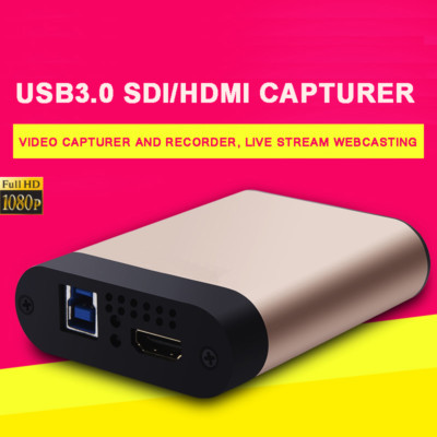 USB3.0 SDI/HDMI Capturer,1080P,UVC,Windows MAC Linux,VLC OBS Xsplit Potplayer