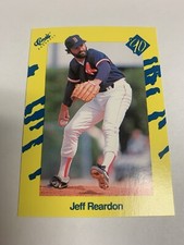 1990 Classic Baseball Jeff Reardon Minnesota Teins