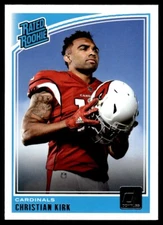 2018 Donruss Rated Rookie Christian Kirk Rookie Arizona Cardinals #313