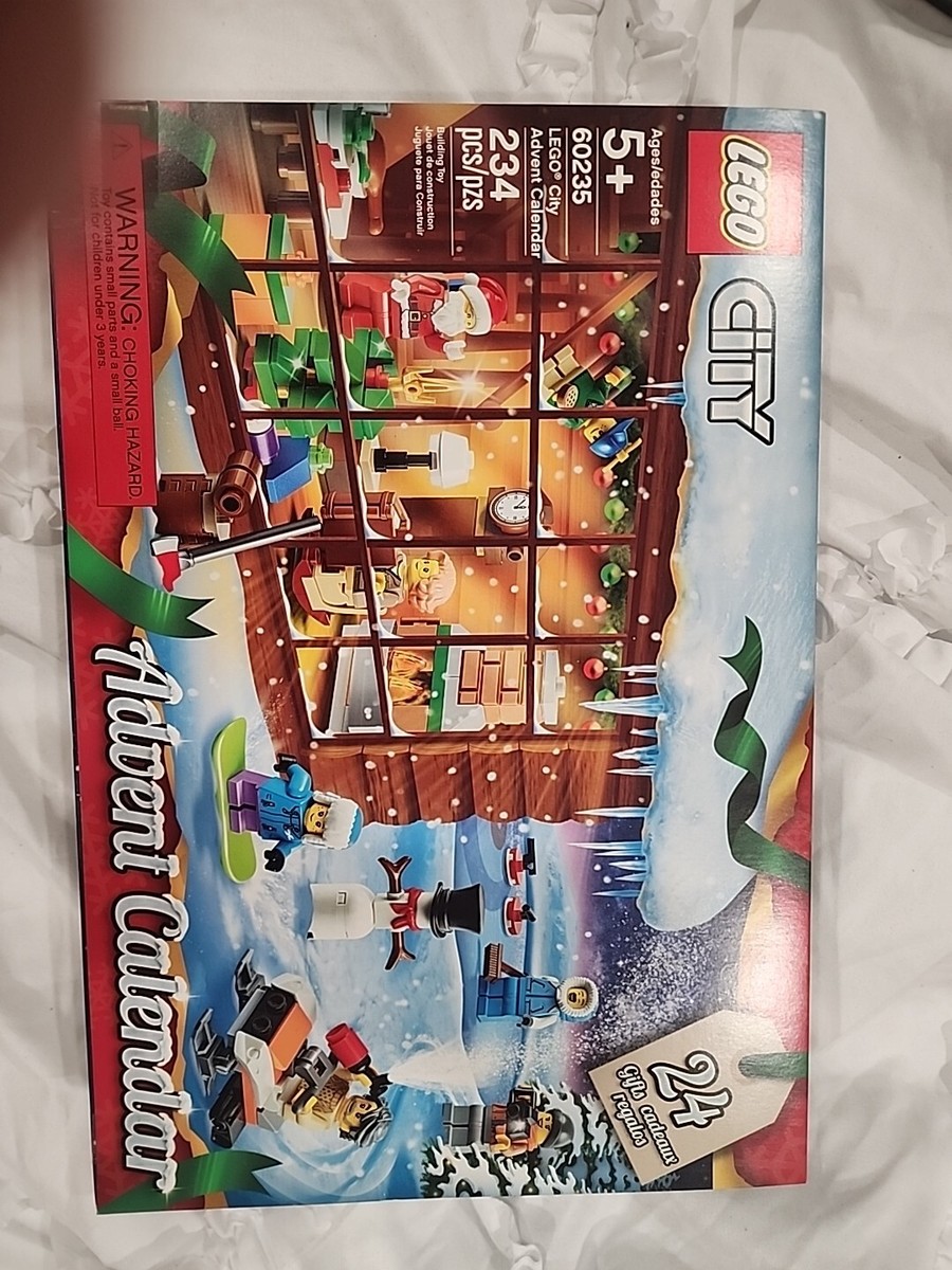 Lego Advent Calendar 60235 Christmas Santa Minifig Snow Man Tree