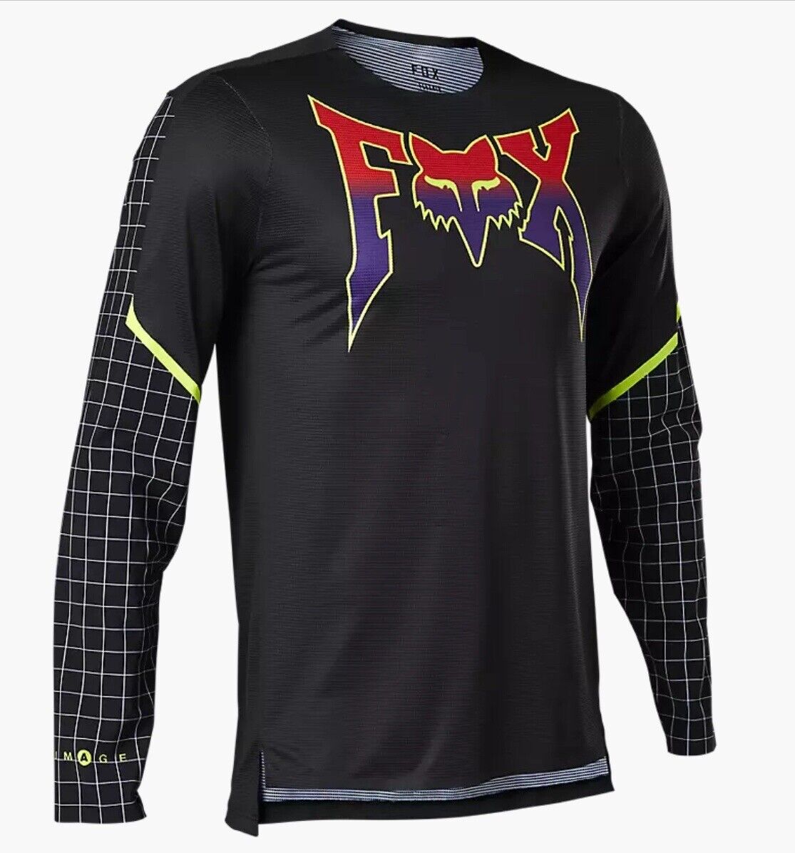 Fox Racing Men's Flexair Celz Long Sleeve MTB Jersey Large Fox Racing Men's Flexair Celz Long Sleeve MTB Jersey Large