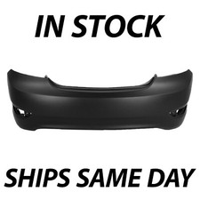 New Primered - Rear Bumper Cover Replacement For 2012-2017 Hyundai Accent Sedan