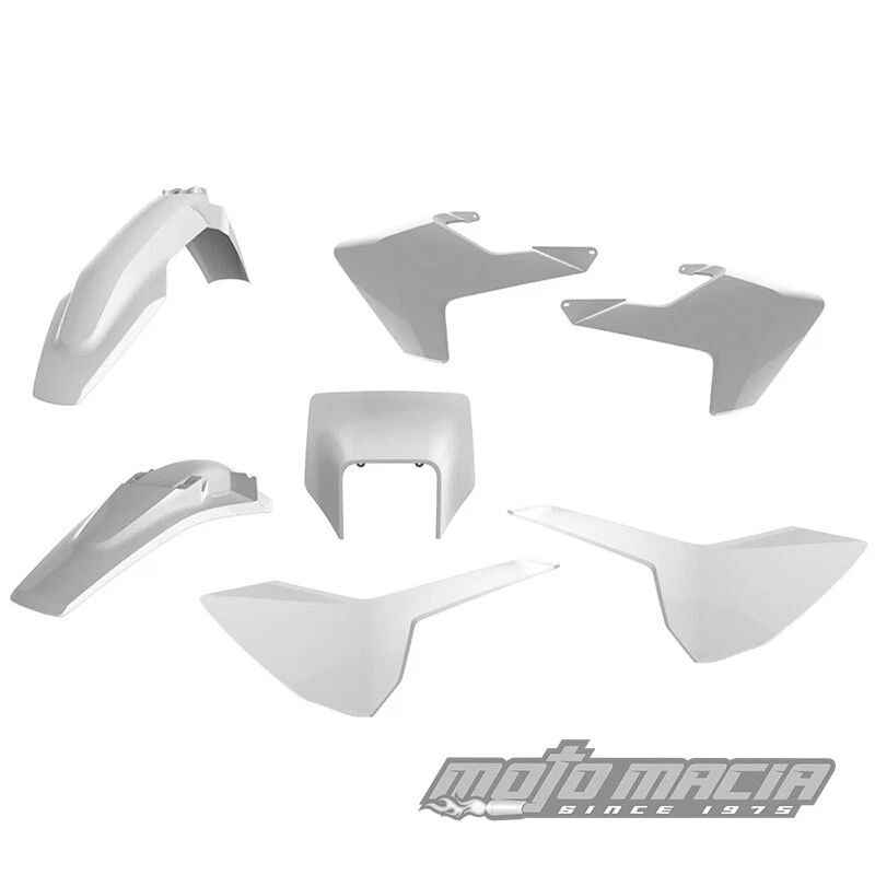POLISPORT ENDURO KIT WITH MASK WHITE HUS Husqvarna TE 300 2016-2018 Husqvarna Foto 3 de 3