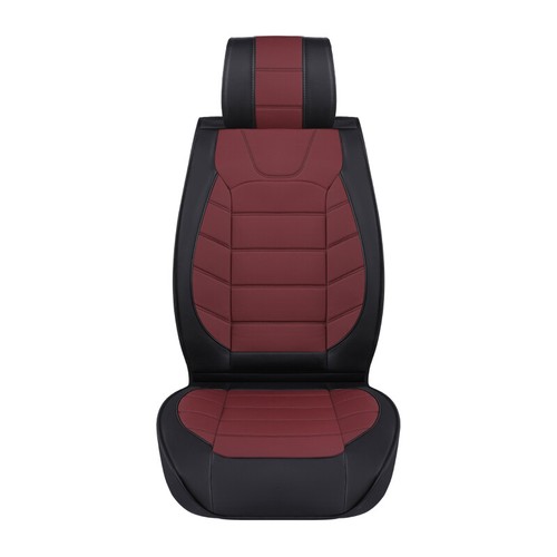 Universal 5 Seat Covers Auto Truck SUV Front & Rear Leather Full Set Protectors - Picture 21 of 48