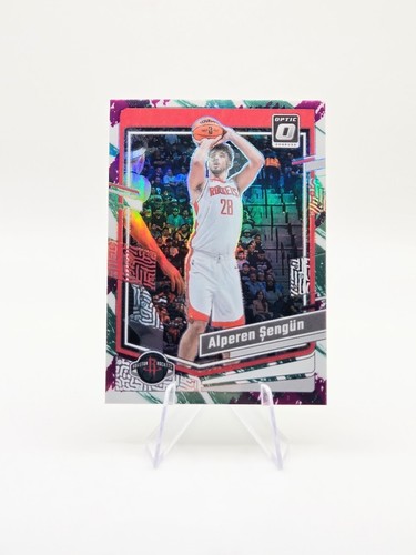 Alperen Sengun 2023-24 Panini Donruss Optic Jazz SP #85 Rockets B
