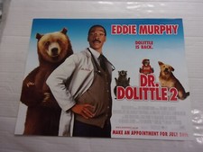 Dr. Dolittle 2 Original UK Mini Quad Movie Poster - 16" x 12"