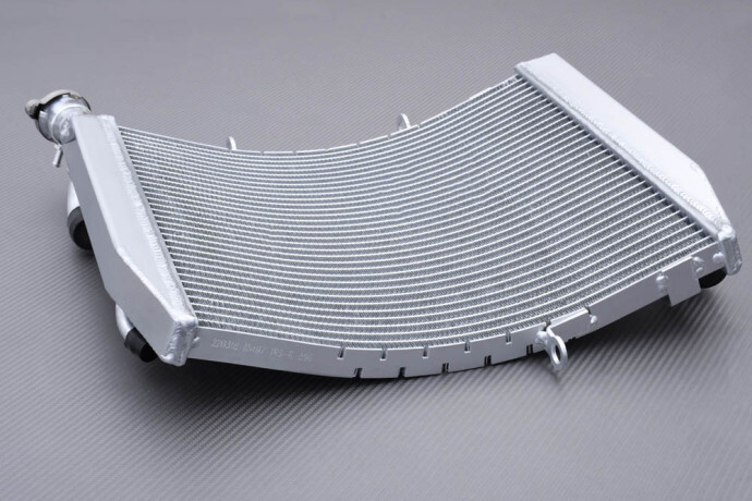 Radiateur alu moto Kawasaki ZZR 1400, performance thermique ZXT40 2006-2011