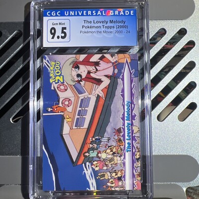 🔥CGC 9.5🔥 Topps Pokemon The Movie 2000 # 24 The Lovely Melody