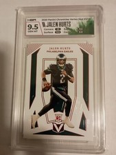 2020 Panini Chronicles - Vertex Red #V-15 Jalen Hurts /199 (RC)