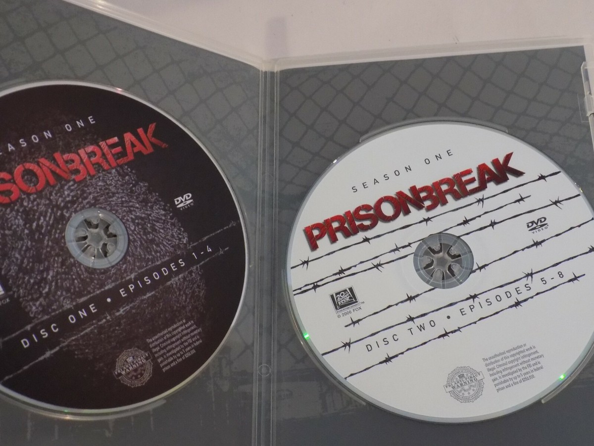 Prison Break Season 1 DVD 6 Disc Set | eBay