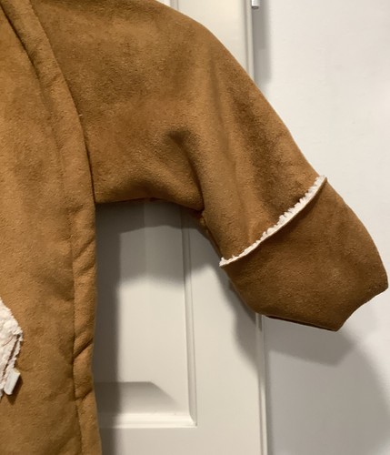 BABY Gap Oberbekleidung Wimpel Schneeanzug Sherpa Fleece Kapuze - Unisex Größe 6-12 Monate - Bild 5 von 7