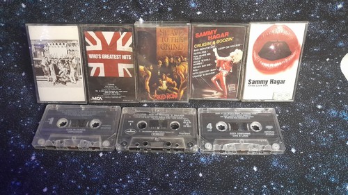 25 vintage popular famous 70s-80s rock hard rock alternative rock cassettes - Picture 5 of 10