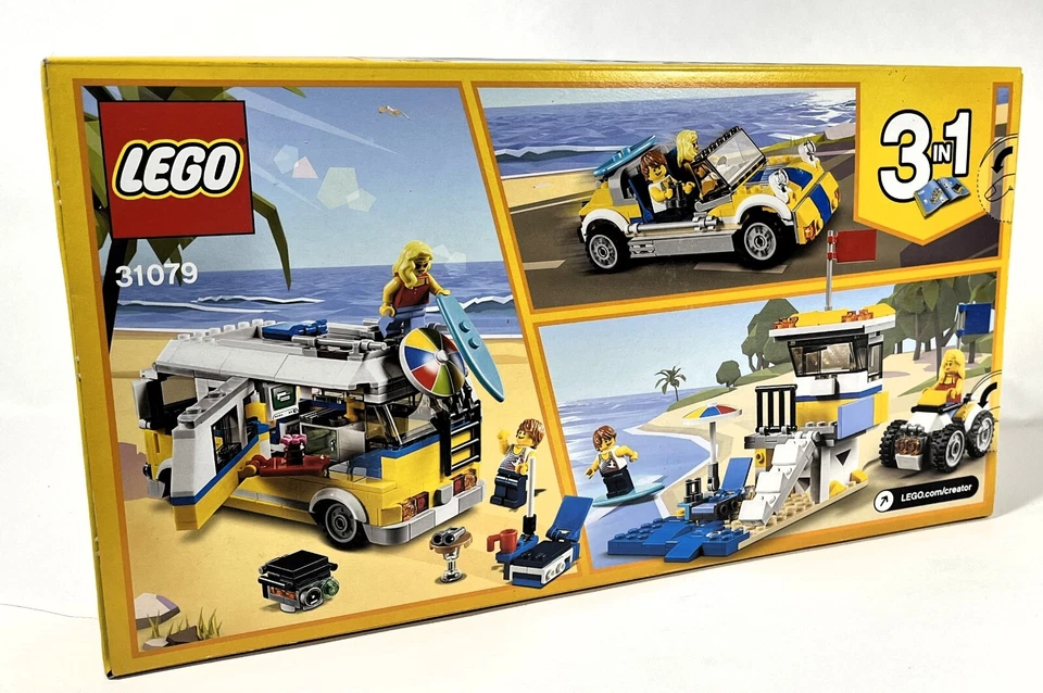 LEGO® Creator 31079 Voiture De Surfer - Très Rare - 379 Pièces EOL-NEUF/OVP - Photo 2/3