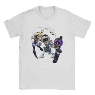 Murder Drones Uzi Doorman T Shirt Men's Cotton T-Shirt Crewneck Anime Se