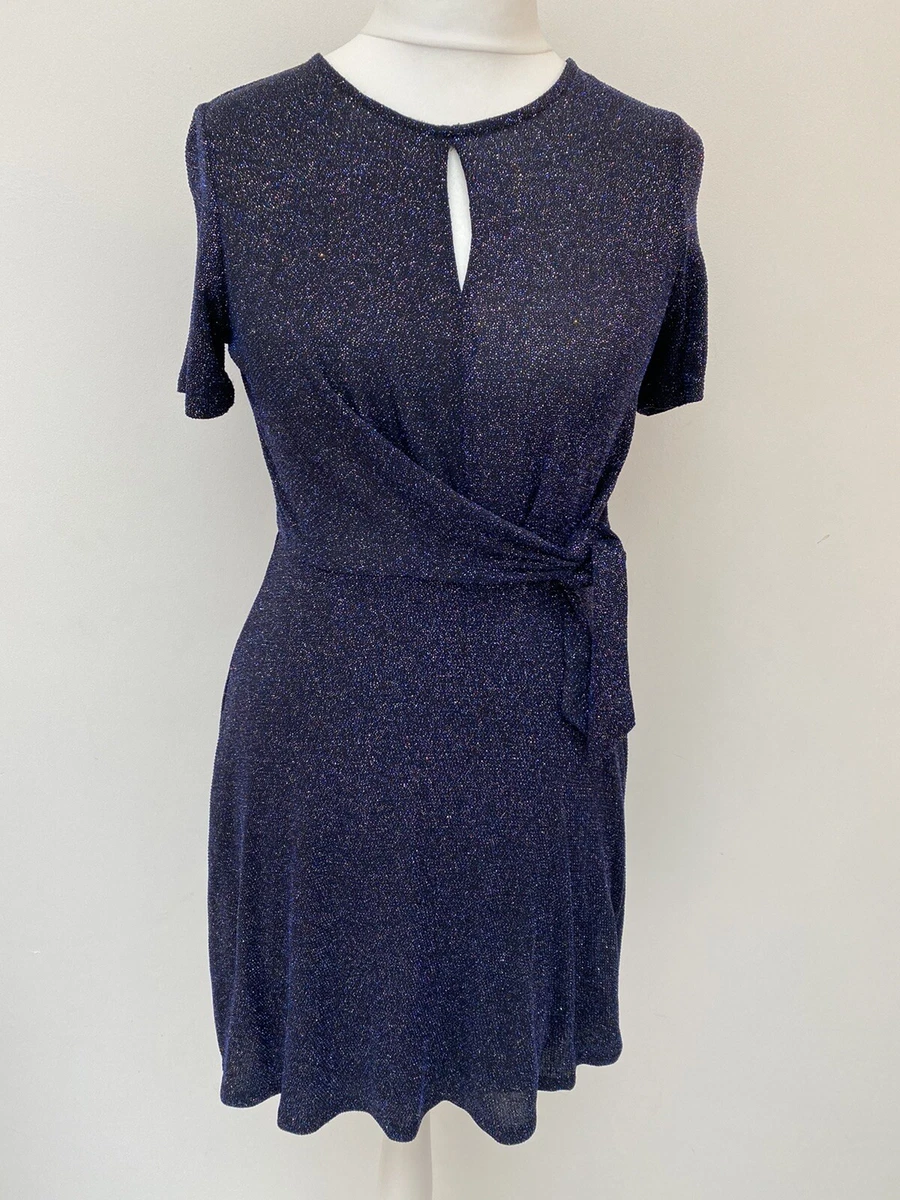 Oasis blue top sparkle dress