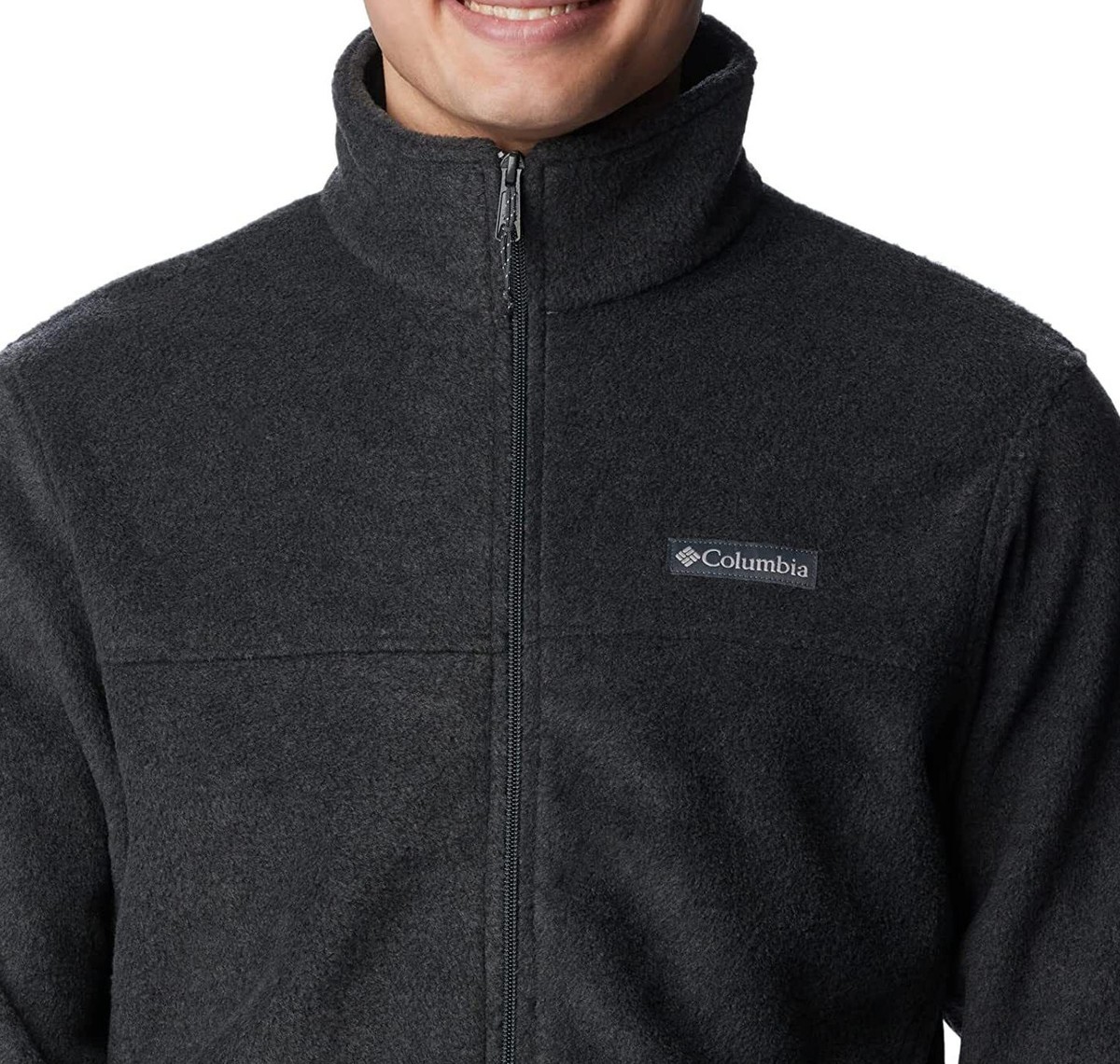 Columbia Men's Steens Mountain 2.0 Charcoal Heather Full Zip