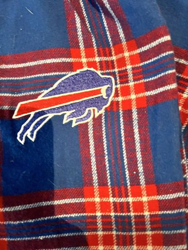 NUEVO sin etiqueta Buffalo Bills mujer talla M equipo NFL ropa PJ salón conjunto 🏈 - Imagen 4 de 13