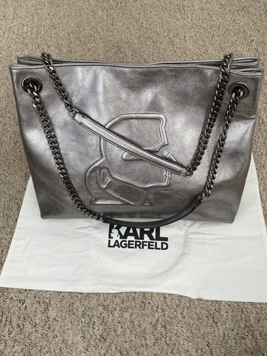 KARL LAGERFELD K/Pebble Large Tote Bag: RRP £265:- Pls Read Desc - Picture 17 of 17