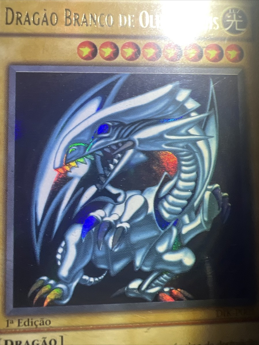 🔥2002 Blue Eyes White Dragon 1st Edition Portuguese DIK-P001 SDK