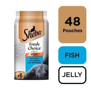sheba 50g pouches