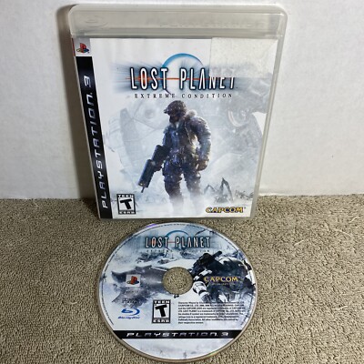 Lost Planet Extreme Condition (PlayStation 3 2008 PS3) No Manual Tested Rated T